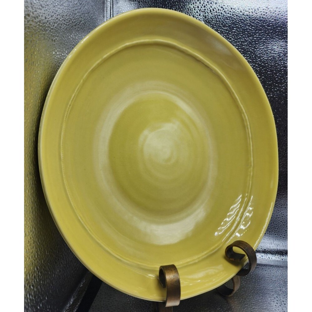CERAMISIA, Large Pasta/Salad Serving Bowl,Made in Italy, Yellow Approx 13"(READ) - Picture 3 of 12